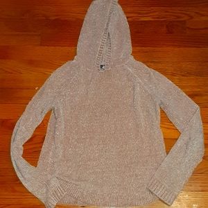 Rose gold sweater, size 16 in girls